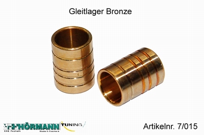 07/015 Gleitlager Bronze  2 Stuks