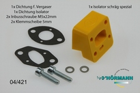 04/421 Hörmann Angled Isolator HT3 Yellow 1 Set