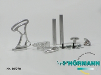 10/070 Aluminium instelbare spoiler houder 1 Set
