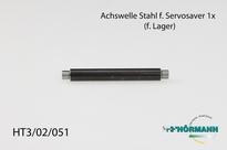HT3/02/051 Shaft for servosaver with ball bearings 1 Stuks